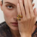 SMALL KABALA RING
