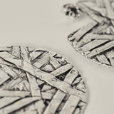 LARGE ICON HOOPS SILVER