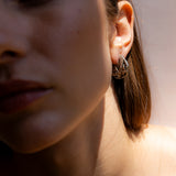 SMALL ICON HOOPS SILVER